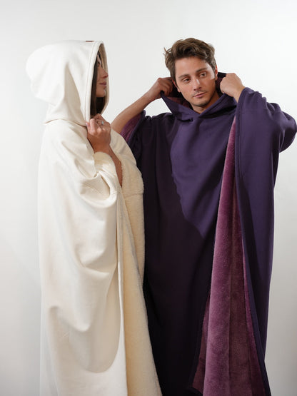 Cozy Warm SnugCloak- White