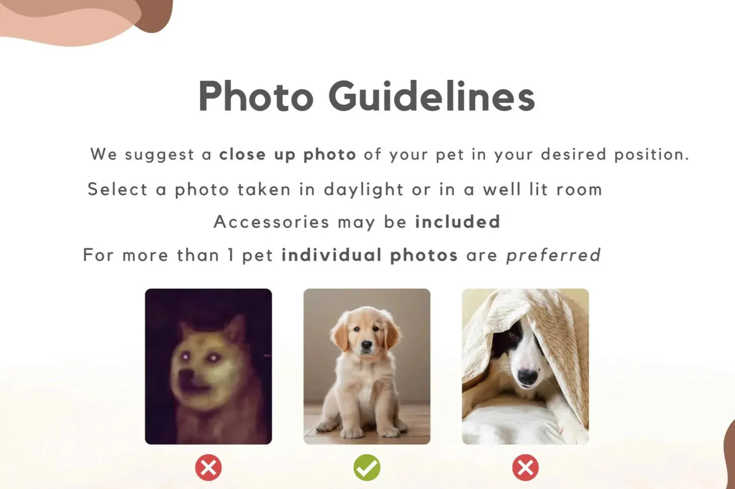 Personalized Dog Photo Blanket