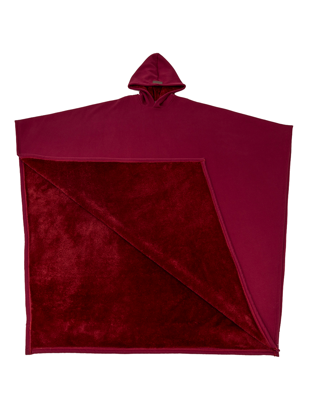 Heavyweight fabric 4-lbs hooded cloak