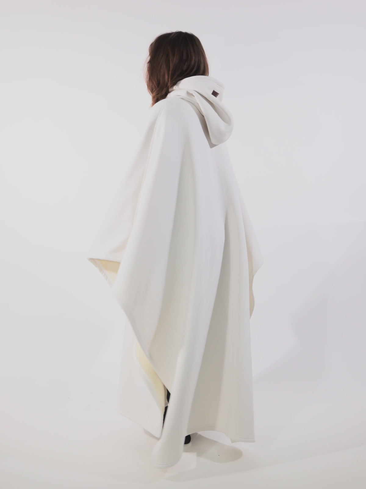 Cozy Warm SnugCloak- White