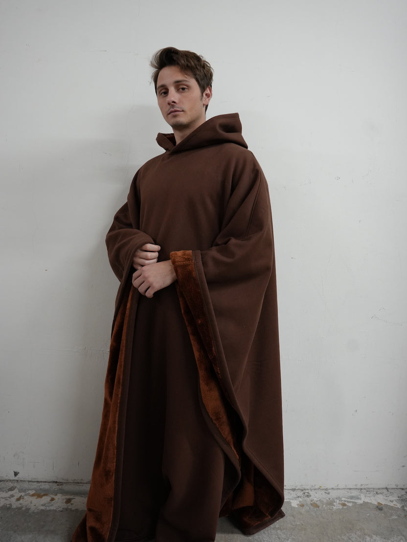 Cozy Warm SnugCloak-Terra Brown