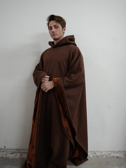 Cozy Warm SnugCloak-Terra Brown