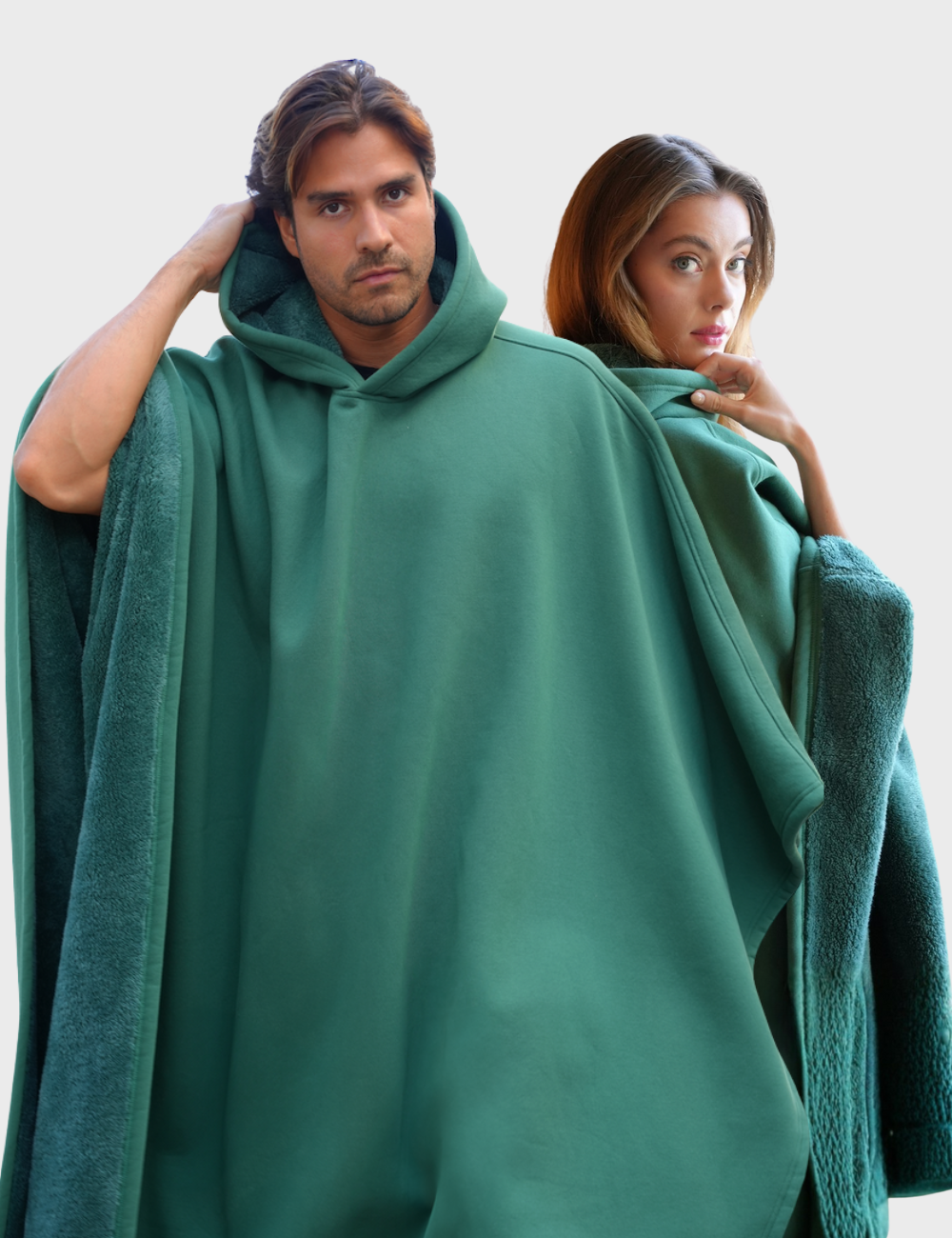 Cozy Warm SnugCloak-Willow Green