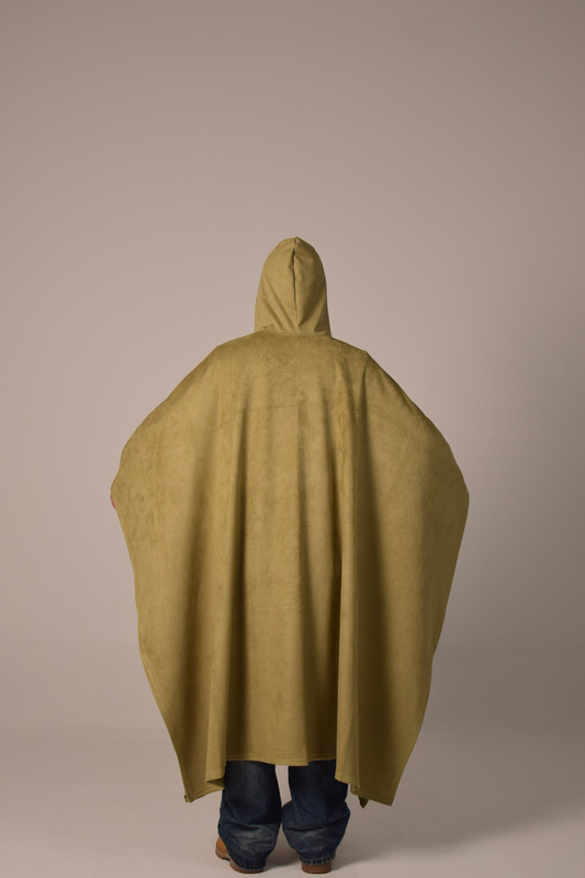 HOODED CLOAK-GREEN