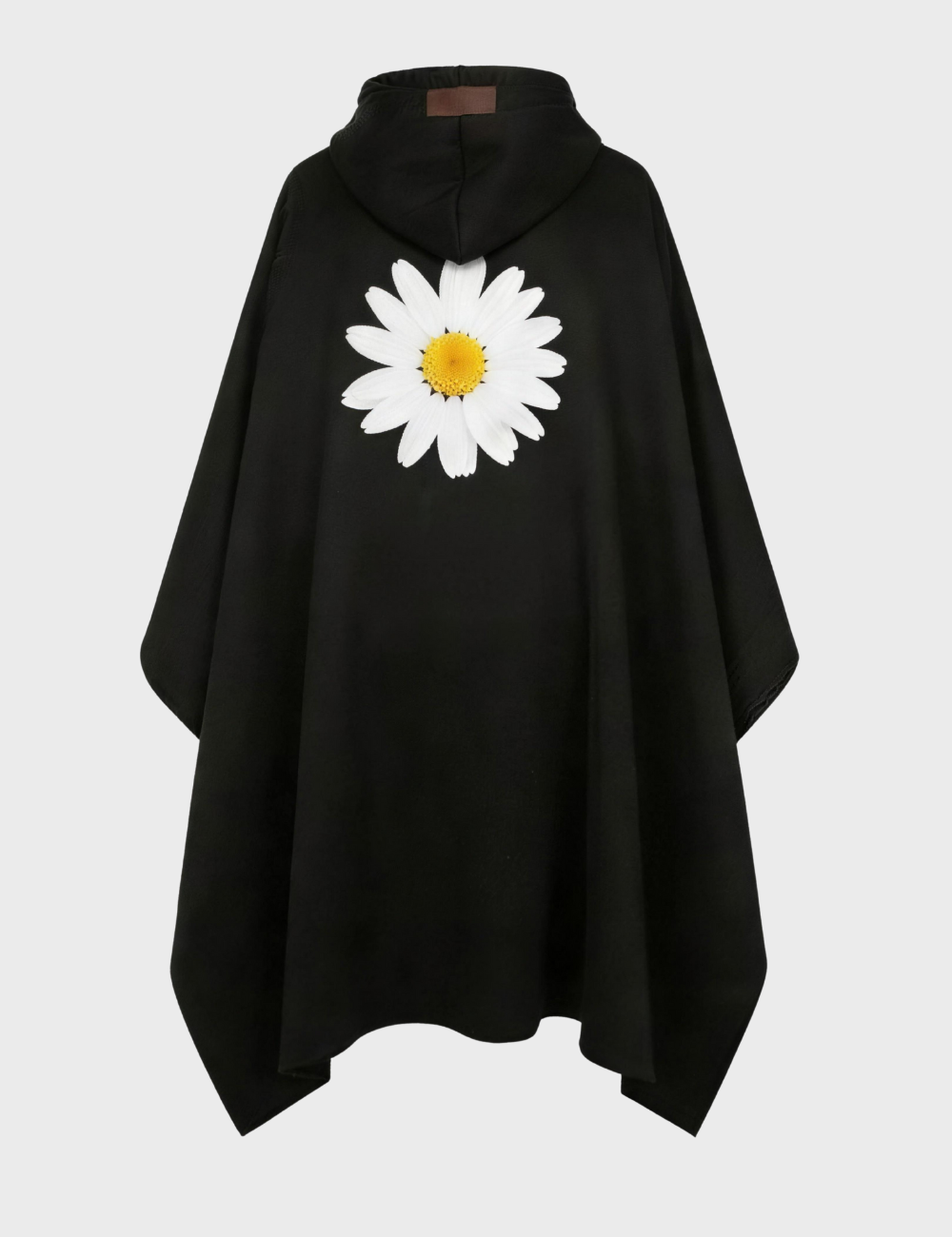 Cozy Warm SnugCloak-Obsidian Night-Daisy Print Style