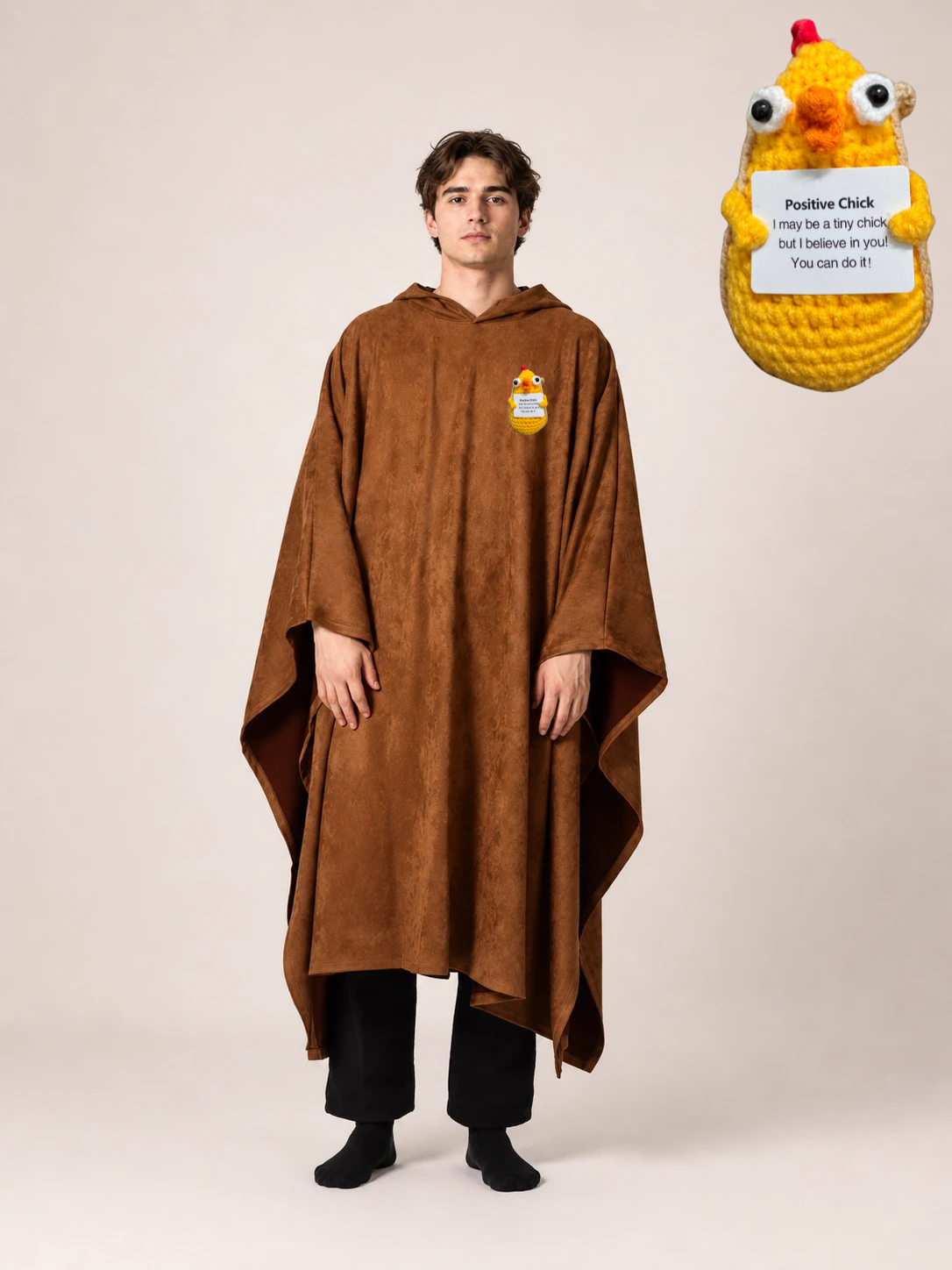 Suede Hoodie Cloak&dolls -49% Off Sale Ends Today⚡️⚡️⚡️⚡️