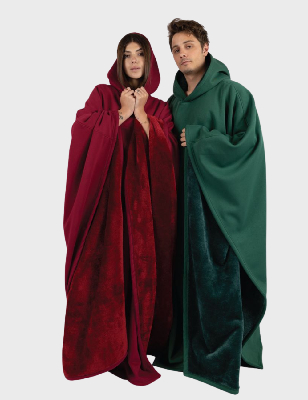 Cozy Warm SnugCloak-Royal Wine