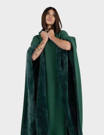 Cozy Warm SnugCloak-Willow Green