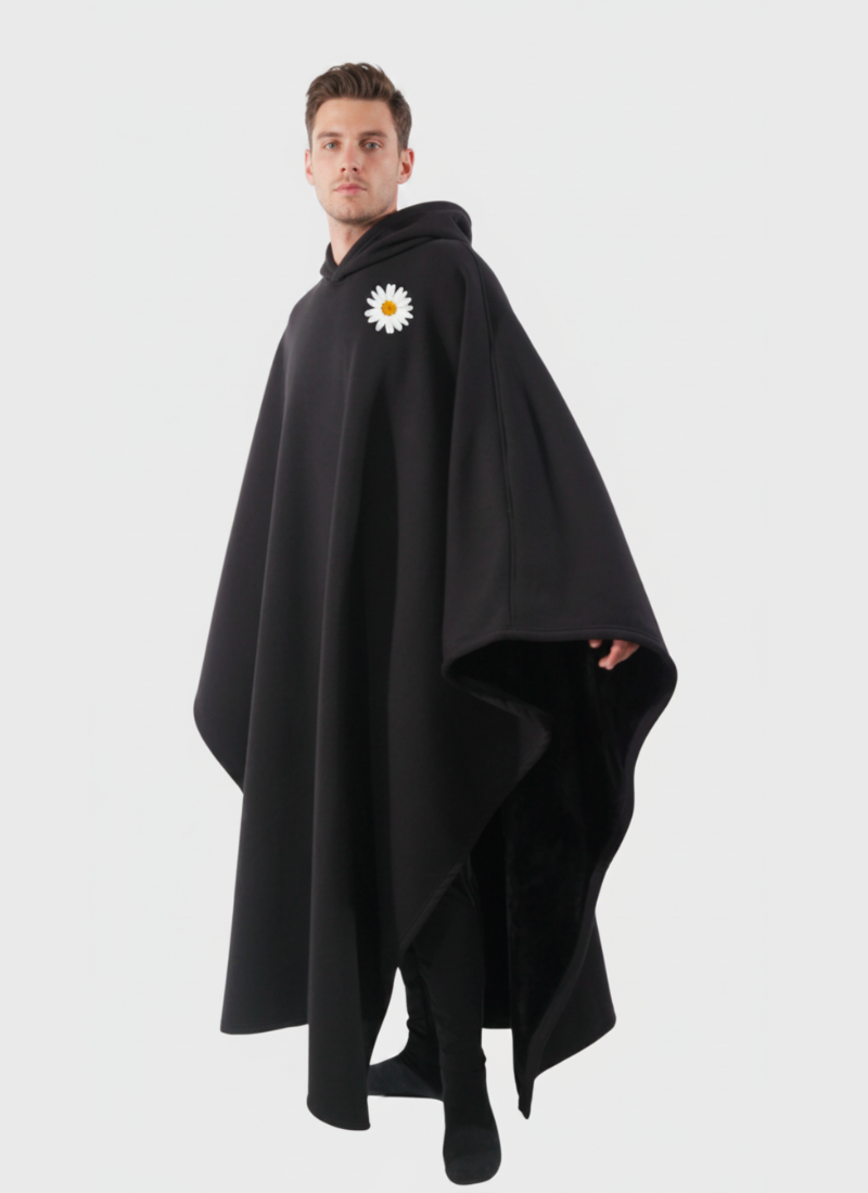 Linklinke Hoodie Cloak-Obsidian Night