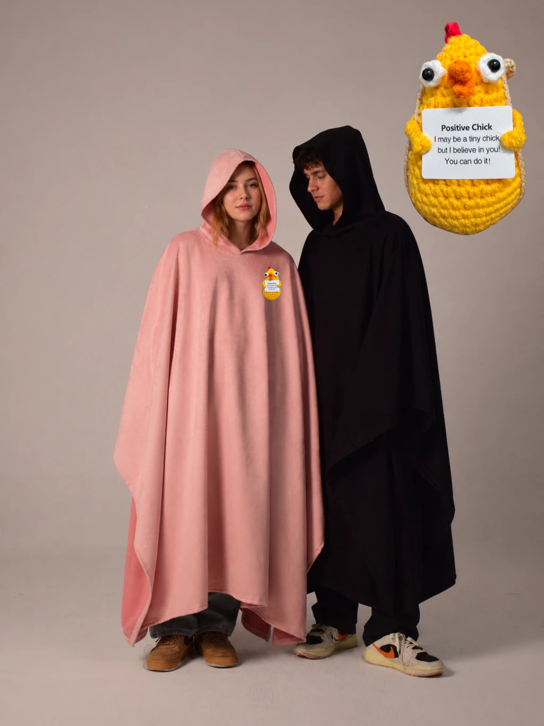 Suede Hoodie Cloak&dolls -49% Off Sale Ends Today⚡️⚡️⚡️⚡️