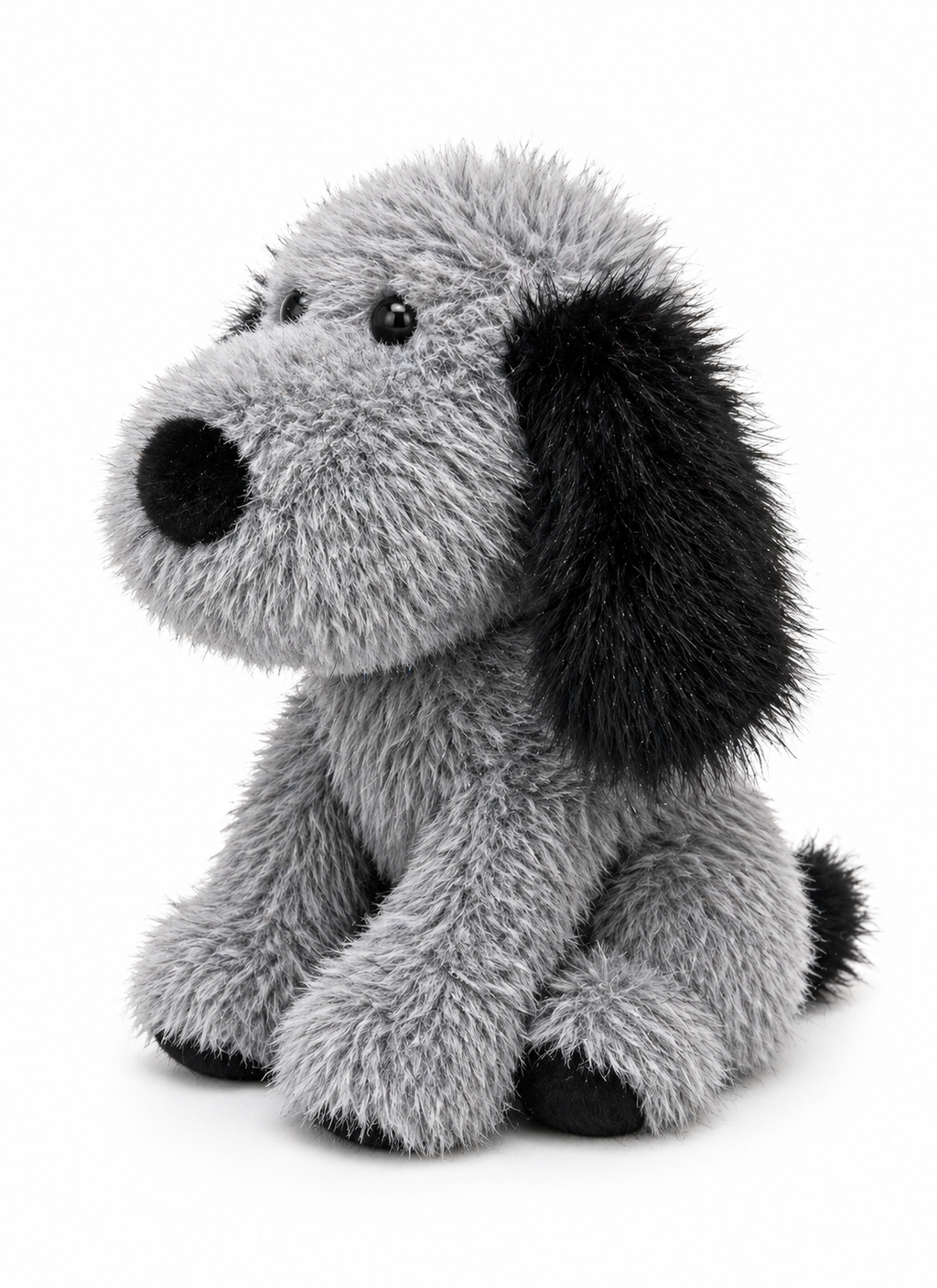 Smokey the Fluffy Puppy Plush