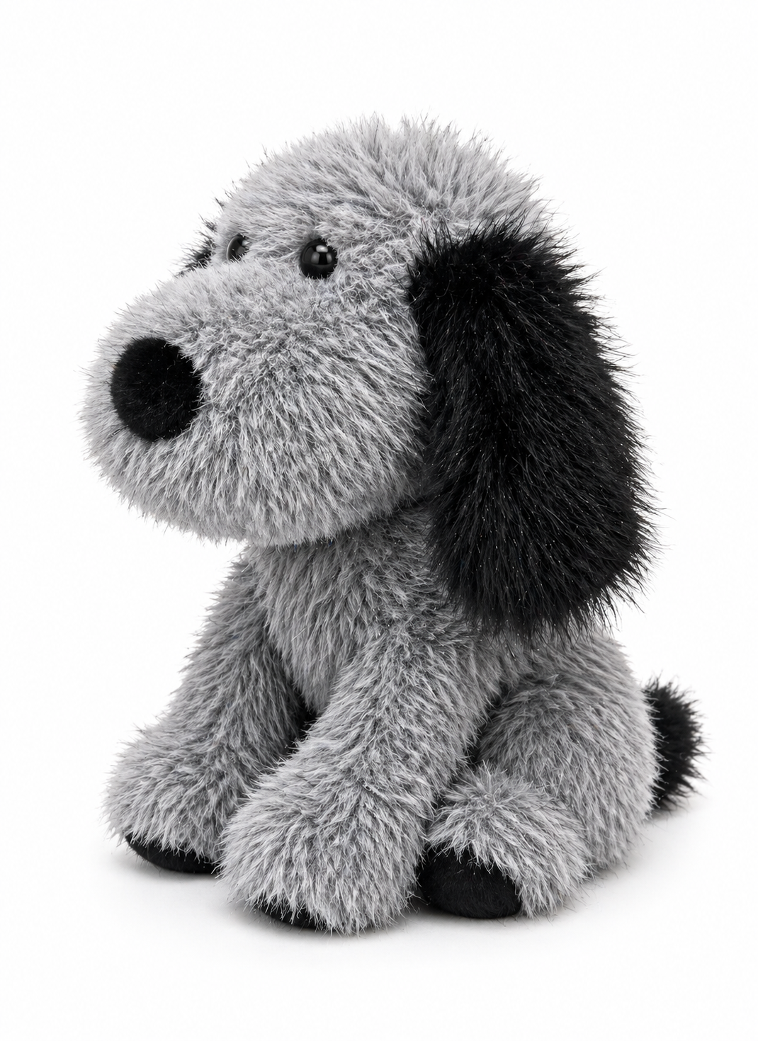 Smokey the Fluffy Puppy Plush