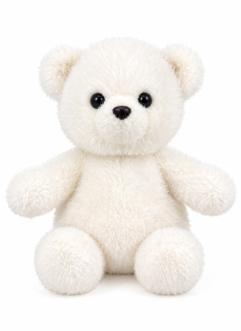 Snowball the White Teddy Bear Plush