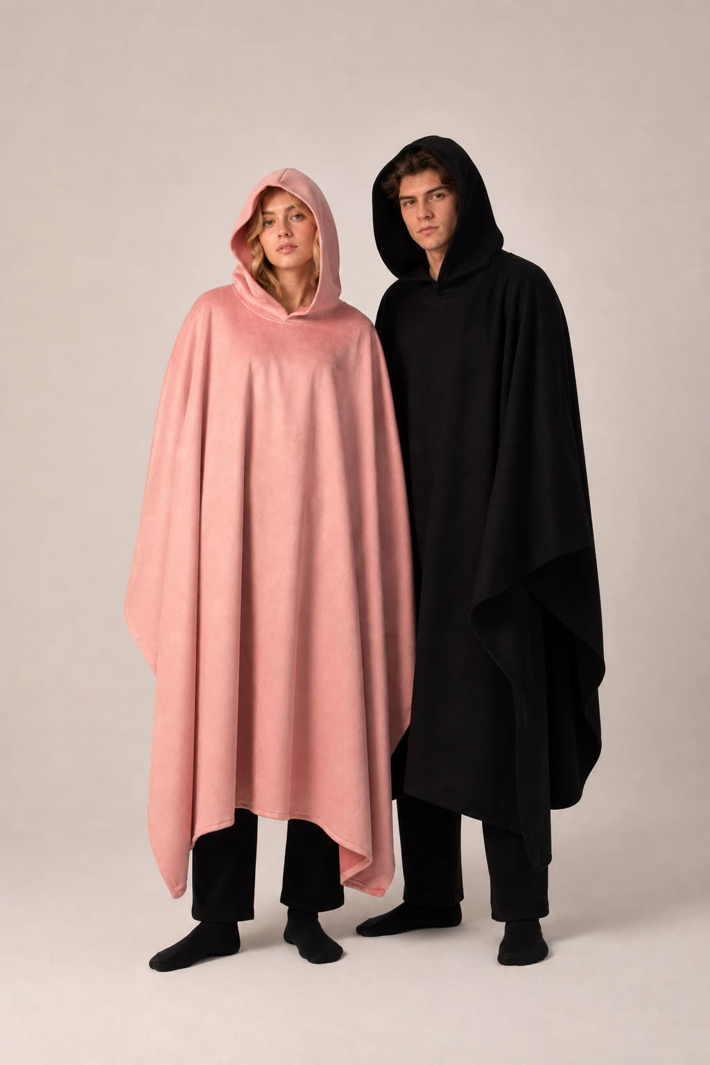 Suede cloak-Matching sets for couples