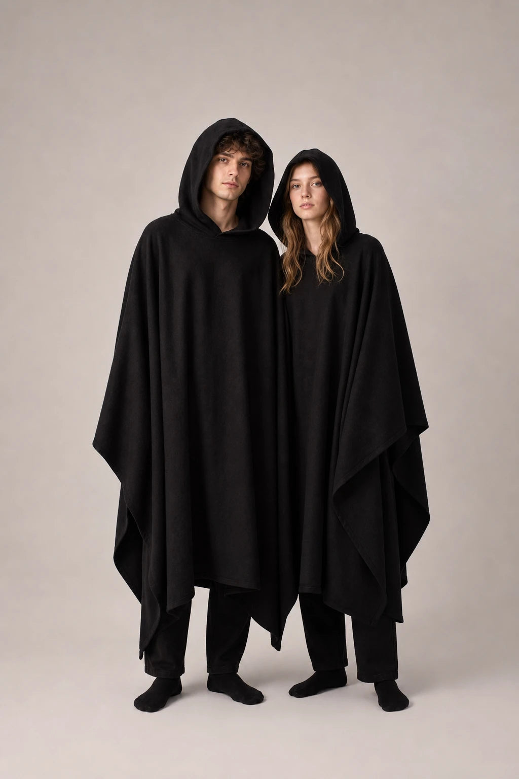 Suede cloak-Matching sets for couples