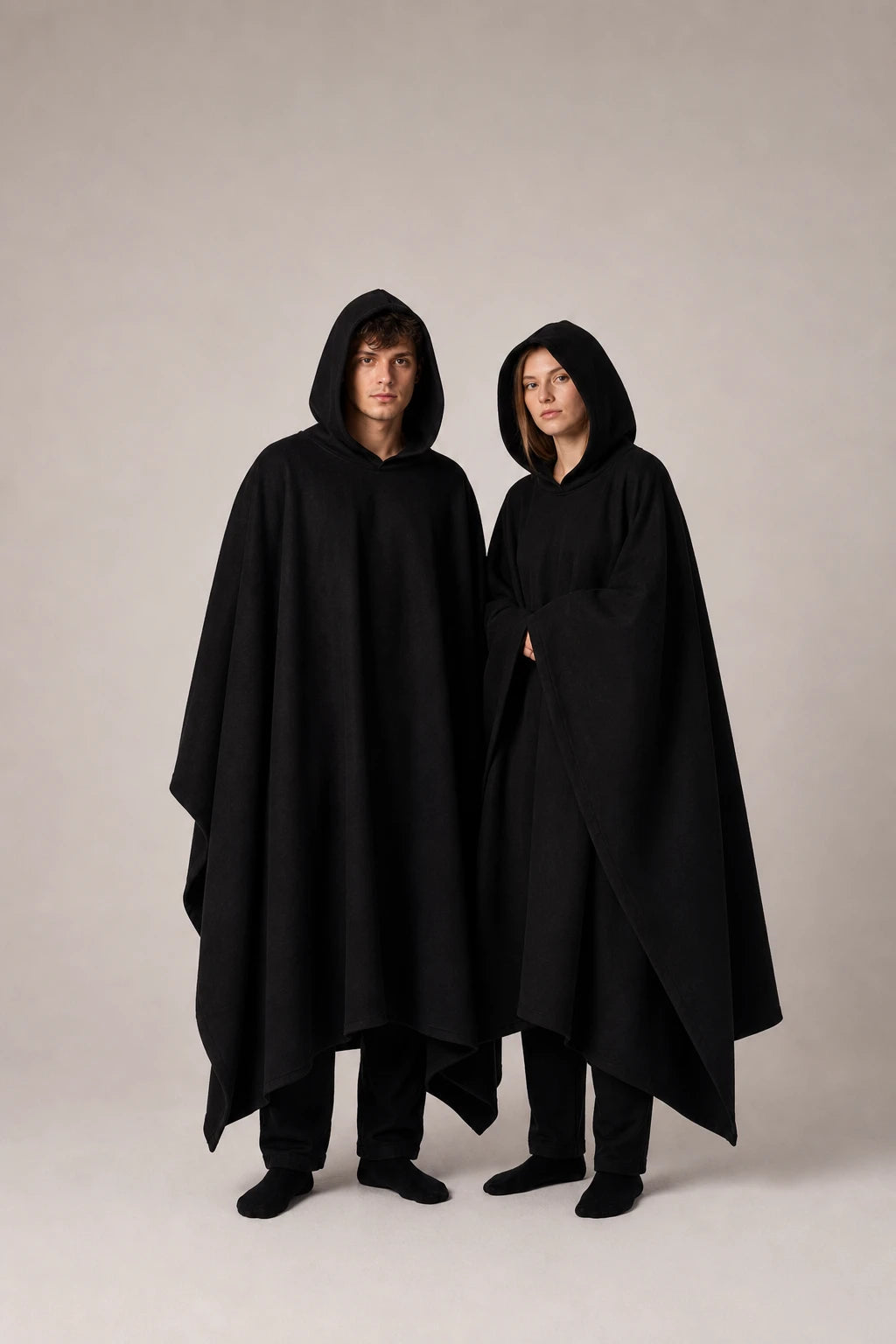 Suede cloak-Matching sets for couples
