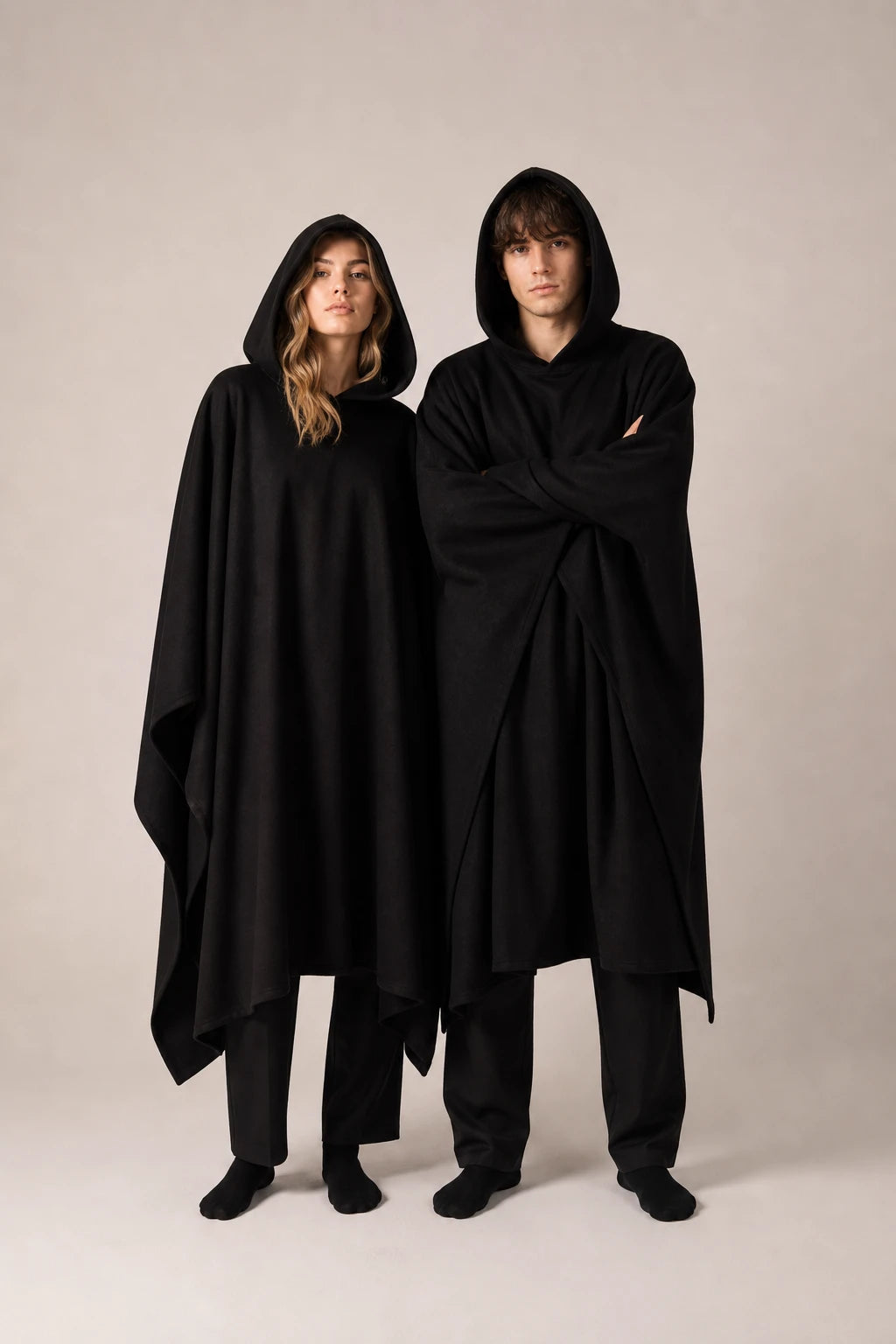 Suede cloak-Matching sets for couples