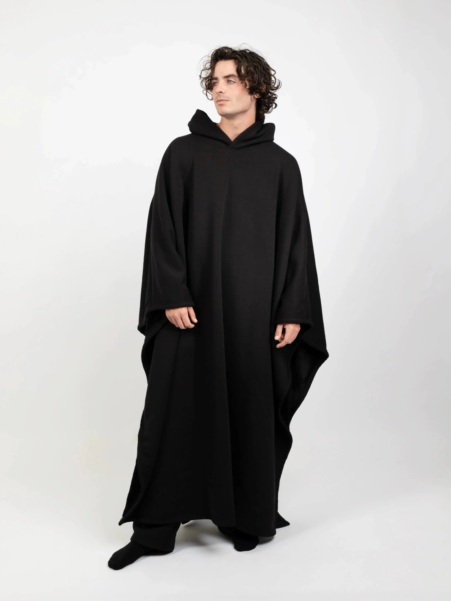 Cozy Warm SnugCloak - Obsidian Night（副本） - Linklinke