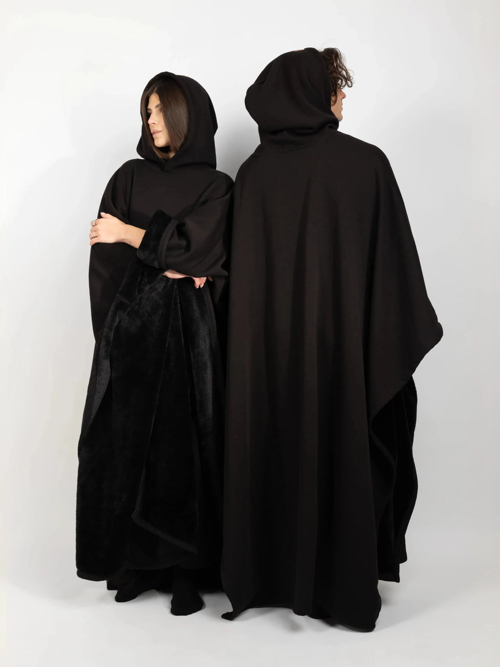 Cozy Warm SnugCloak - Obsidian Night（副本） - Linklinke