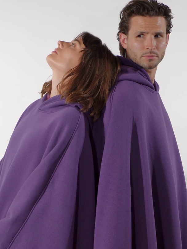 Cozy Warm SnugCloak-Midnight Plum
