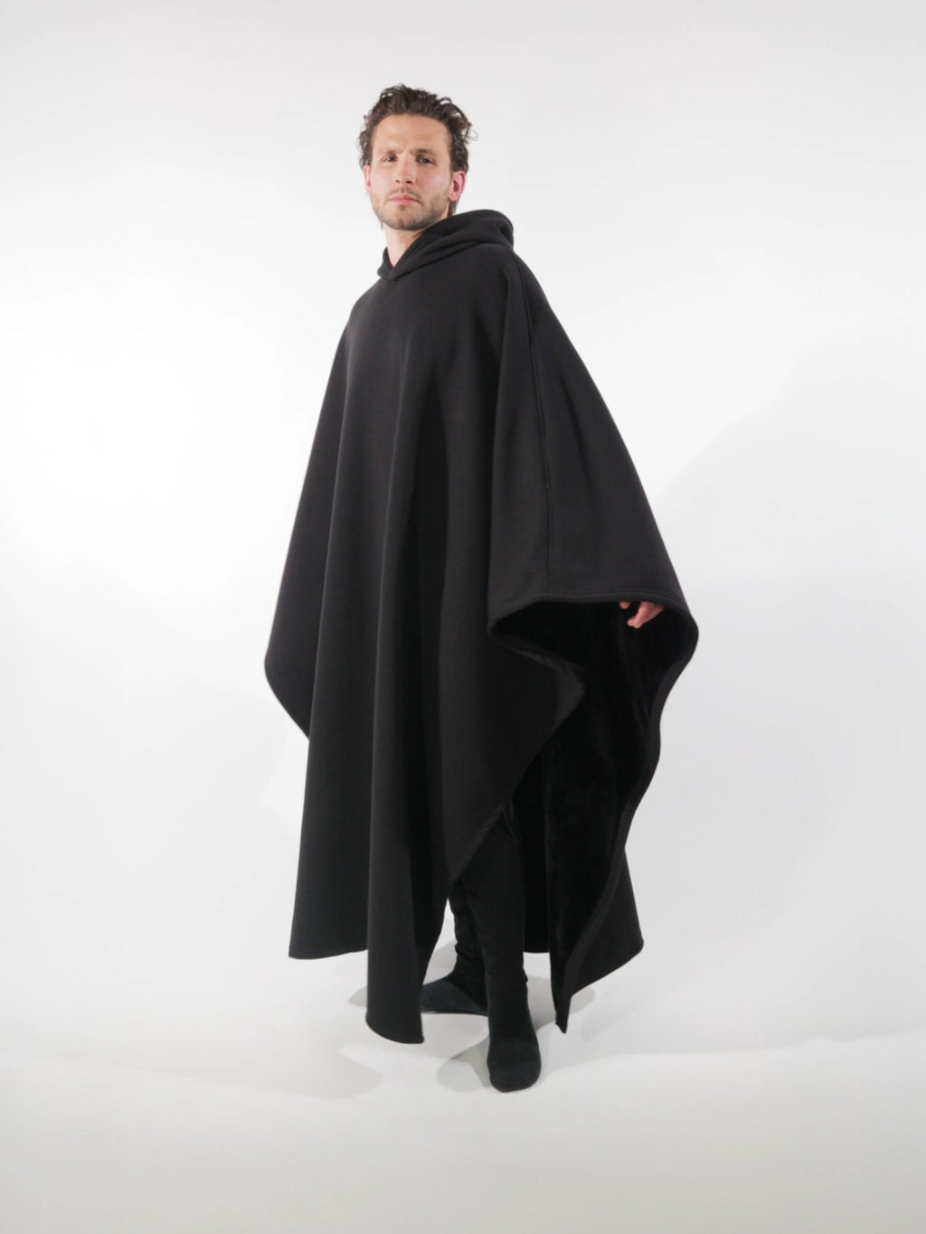 Heavyweight fabric 4 - lbs hooded cloak - BUY 1, GET 1 FREE () - Linklinke