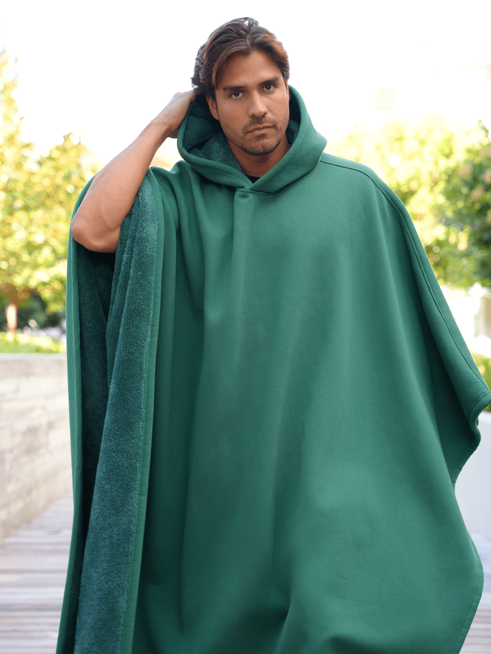 Heavyweight fabric 4 - lbs hooded cloak - BUY 1, GET 1 FREE () - Linklinke