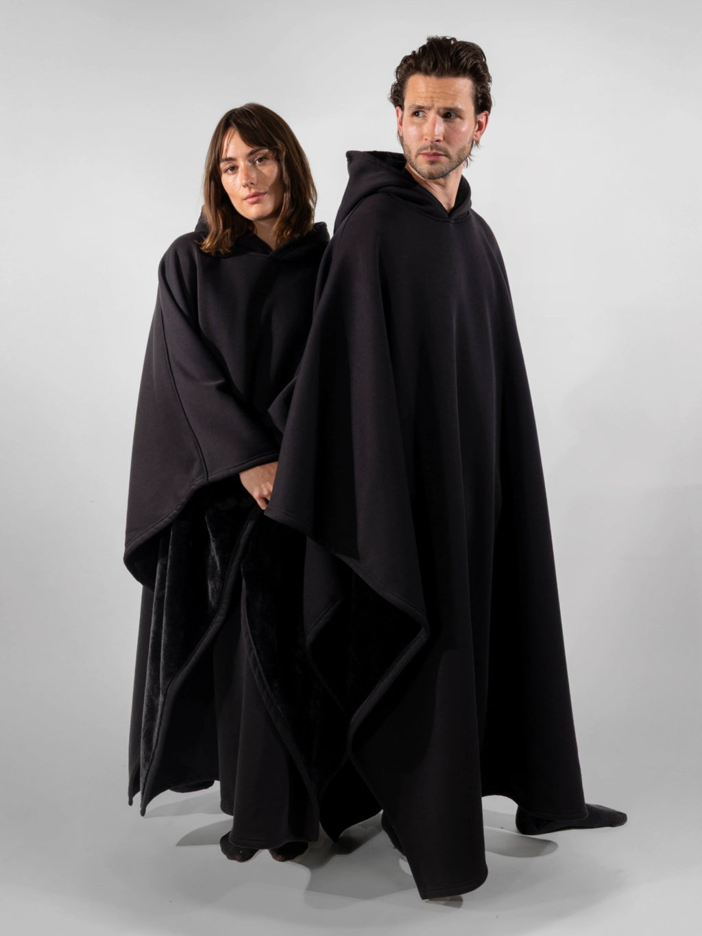 Heavyweight fabric 4 - lbs hooded cloak - BUY 1, GET 1 FREE () - Linklinke